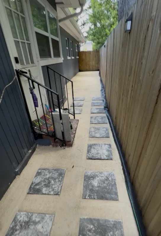 Paver and travertine hardscape by Master360 Services in St. Petersburg, FL