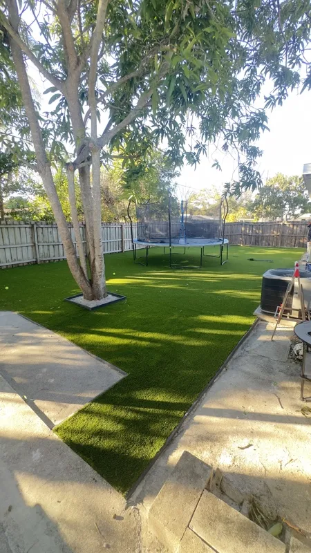 Artificial turf lawn by Master360 Services in Palmetto, FL