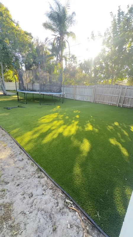 Artificial turf lawn by Master360 Services in Venice, FL