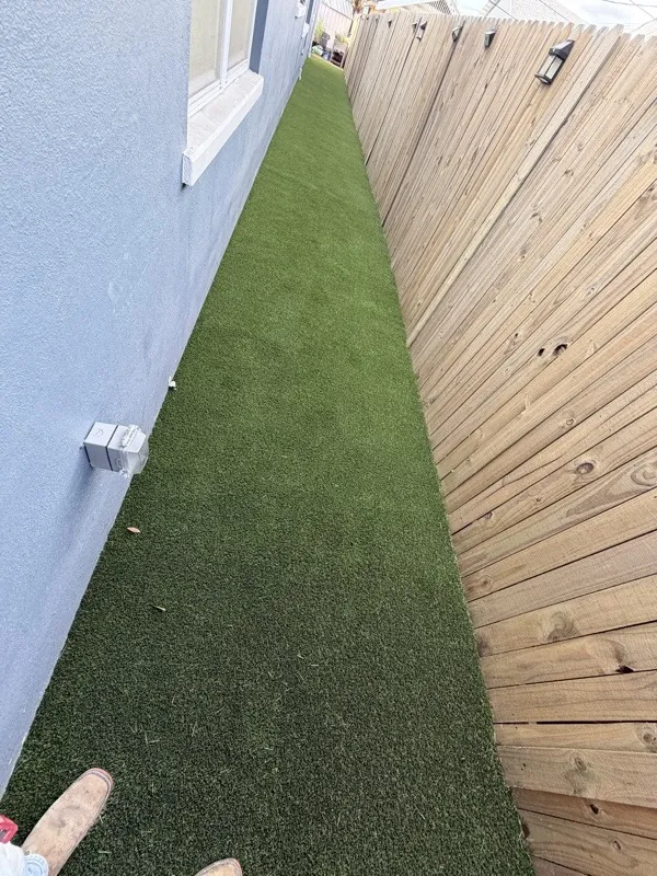 Artificial turf lawn by Master360 Services in Palmetto, FL