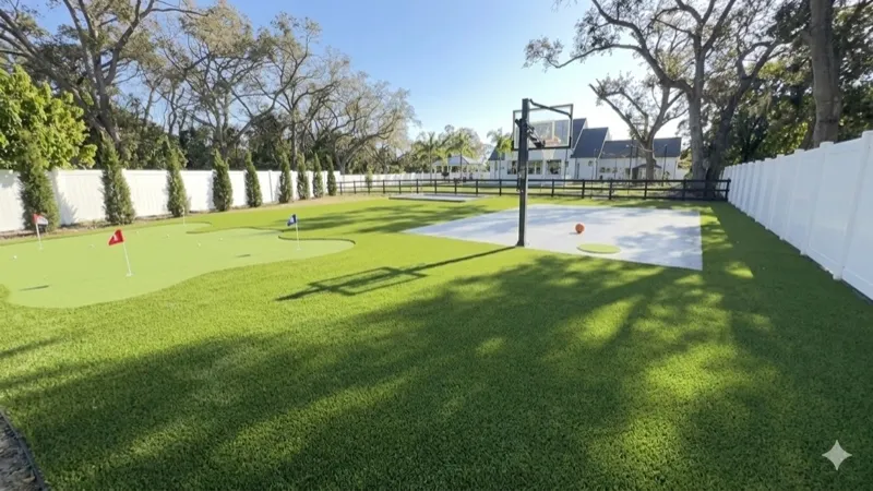 Backyard putting green by Master360 Services in Palmetto, FL