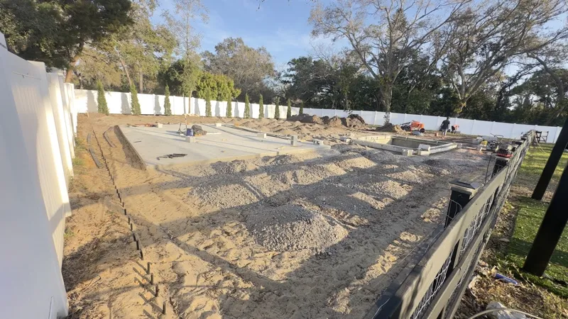 Site preparation and base work by Master360 Services in Largo, FL