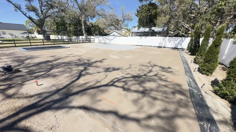 Site preparation and base work by Master360 Services in Palmetto, FL