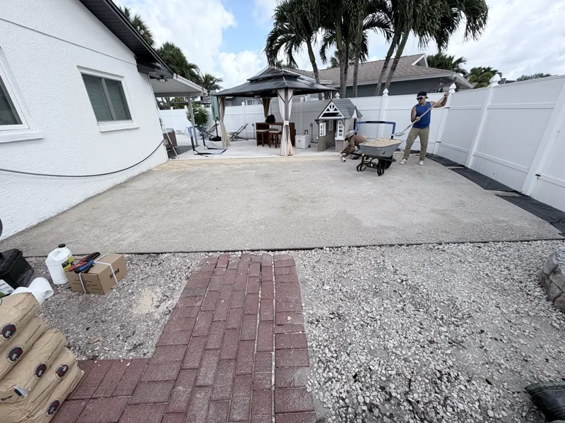 Site preparation and base work by Master360 Services in St. Petersburg, FL