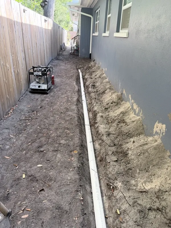 French drain and drainage work by Master360 Services in Bradenton, FL